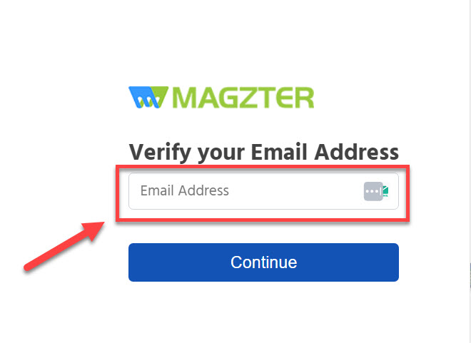 magzter login email