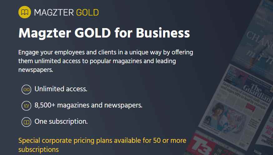 magzter corporate offer